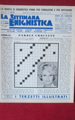 SETTIMANA ENIGMISTICA  3019 1990  [H056]1