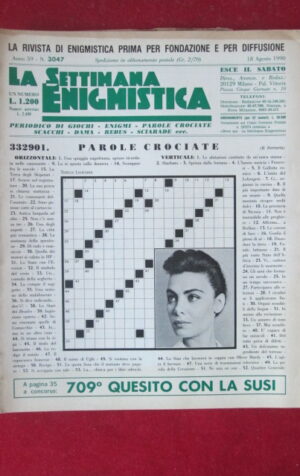 SETTIMANA ENIGMISTICA  3047 1990  [H056]1