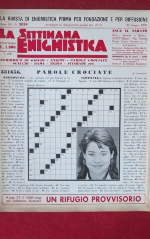 SETTIMANA ENIGMISTICA  3039 1990  [H056]1