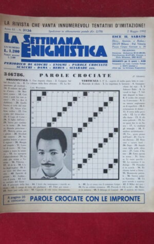 SETTIMANA ENIGMISTICA  3136 1992  [H056]1