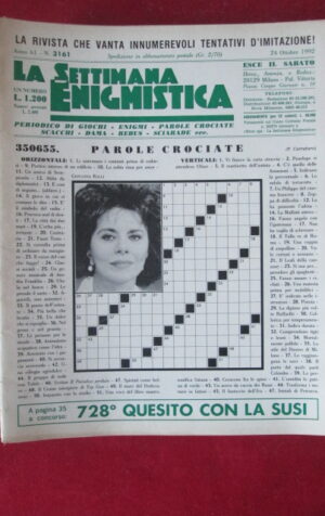 SETTIMANA ENIGMISTICA  3161 1992  [H056]1