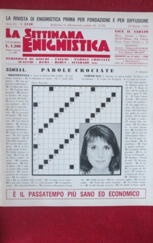 SETTIMANA ENIGMISTICA  3159 1992  [H056]1