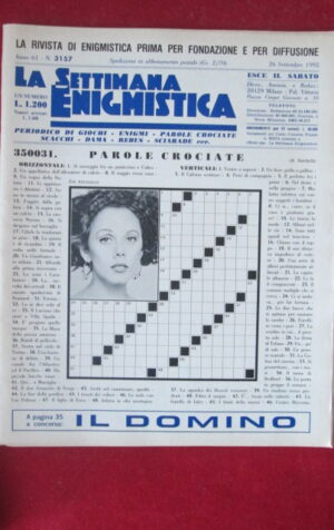 SETTIMANA ENIGMISTICA  3157 1992  [H056]1