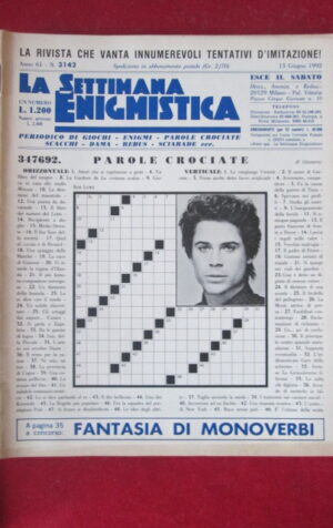 SETTIMANA ENIGMISTICA  3142 1992  [H056]1