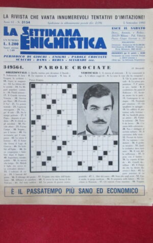 SETTIMANA ENIGMISTICA  3154 1992  [H056]1
