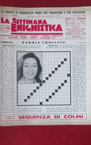 SETTIMANA ENIGMISTICA  3153 1992  [H056]1