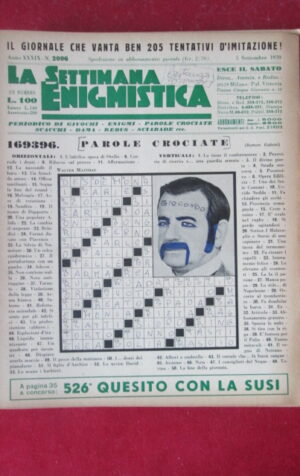 SETTIMANA ENIGMISTICA  2006 1970  [H063]1
