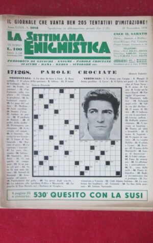 SETTIMANA ENIGMISTICA  2018 1970  [H063]1