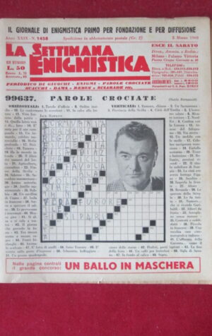 SETTIMANA ENIGMISTICA  1458 1960  [H063]1