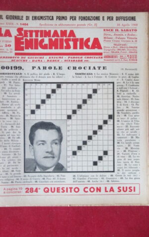 SETTIMANA ENIGMISTICA  1464 1960  [H063]1