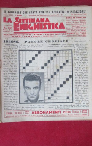 SETTIMANA ENIGMISTICA  1500 1960  [H063]1