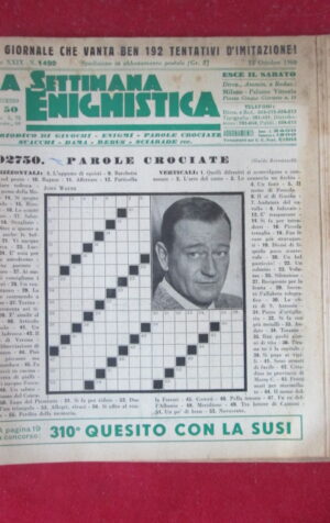 SETTIMANA ENIGMISTICA  1490 1960  [H063]1