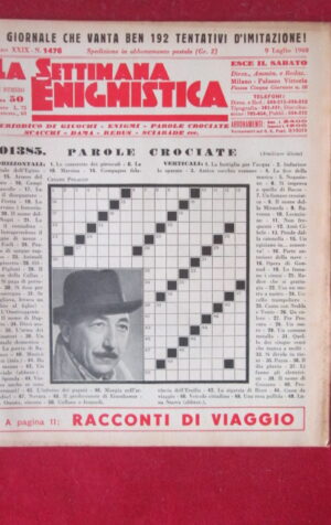 SETTIMANA ENIGMISTICA  1476 1960  [H063]1