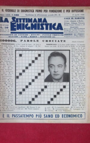 SETTIMANA ENIGMISTICA  1462 1960  [H063]1
