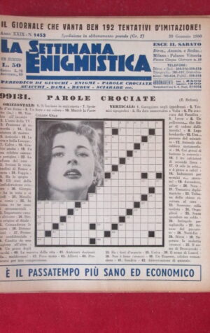 SETTIMANA ENIGMISTICA  1453 1960  [H063]1