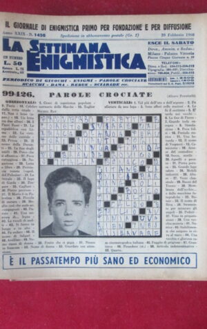 SETTIMANA ENIGMISTICA  1456 1960  [H063]1