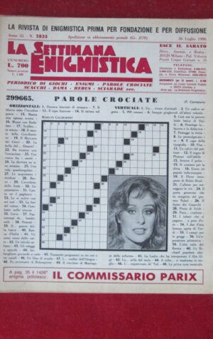 SETTIMANA ENIGMISTICA  2835 1986  [H063]1