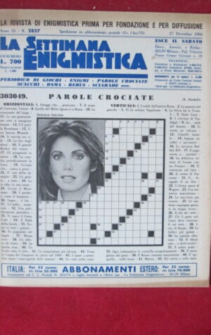 SETTIMANA ENIGMISTICA  2857 1986  [H063]1