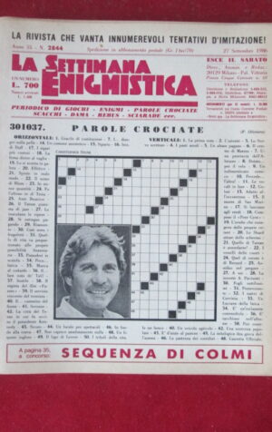 SETTIMANA ENIGMISTICA  2844 1986  [H063]1