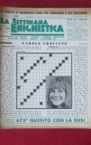 SETTIMANA ENIGMISTICA  2843 1986  [H063]1