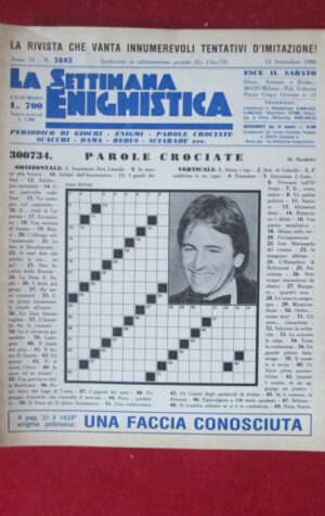 SETTIMANA ENIGMISTICA  2842 1986  [H063]1