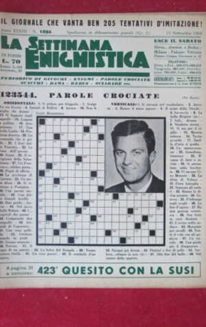 SETTIMANA ENIGMISTICA  1694 1964  [H063]1