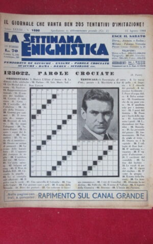 SETTIMANA ENIGMISTICA  1690 1964  [H063]1