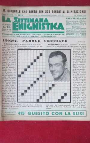 SETTIMANA ENIGMISTICA  1670 1964  [H063]1