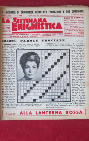 SETTIMANA ENIGMISTICA  1701 1964  [H063]1