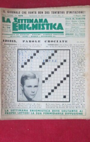 SETTIMANA ENIGMISTICA  1676 1964  [H063]1