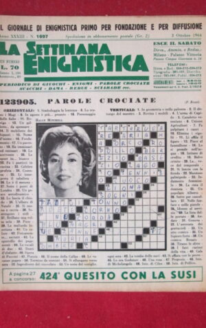 SETTIMANA ENIGMISTICA  1697 1964  [H063]1