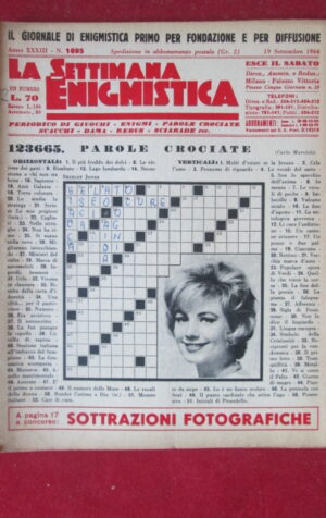 SETTIMANA ENIGMISTICA  1695 1964  [H063]1