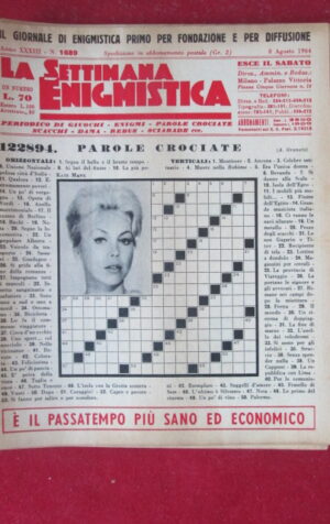 SETTIMANA ENIGMISTICA  1689 1964  [H063]1