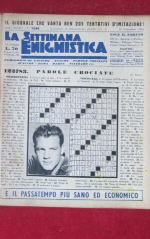SETTIMANA ENIGMISTICA  1696 1964  [H063]1