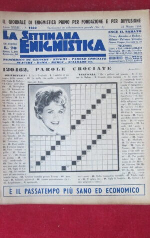 SETTIMANA ENIGMISTICA  1669 1964  [H063]1