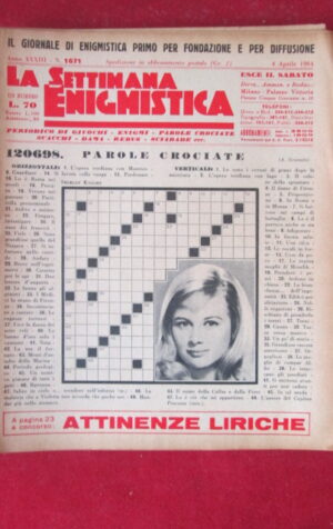 SETTIMANA ENIGMISTICA  1671 1964  [H063]1