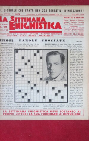 SETTIMANA ENIGMISTICA  1674 1964  [H063]1