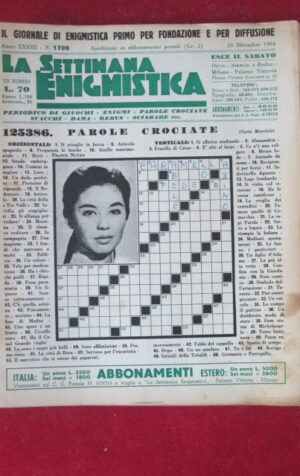 SETTIMANA ENIGMISTICA  1709 1964  [H063]1