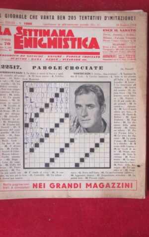 SETTIMANA ENIGMISTICA  1686 1964  [H063]1