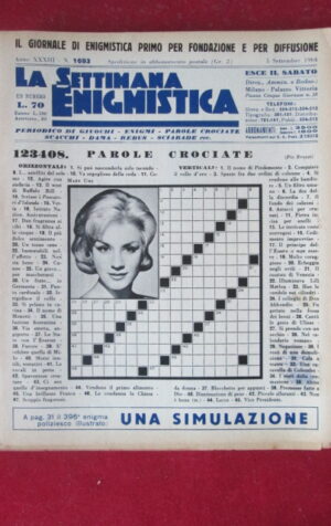 SETTIMANA ENIGMISTICA  1693 1964  [H063]1