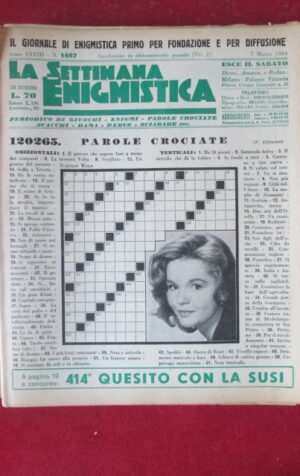 SETTIMANA ENIGMISTICA  1667 1964  [H063]1