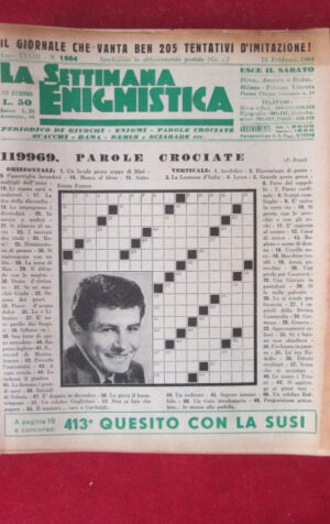 SETTIMANA ENIGMISTICA  1664 1964  [H063]1