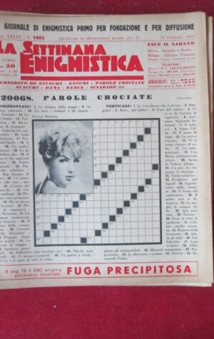 SETTIMANA ENIGMISTICA  1665 1964  [H063]1