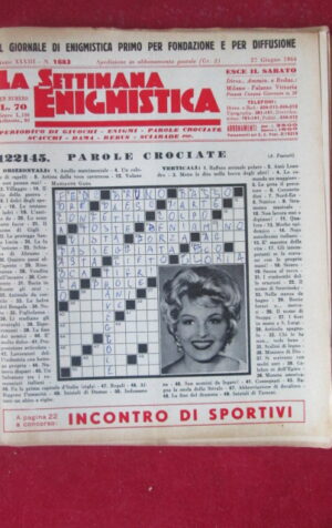 SETTIMANA ENIGMISTICA  1683 1964  [H063]1