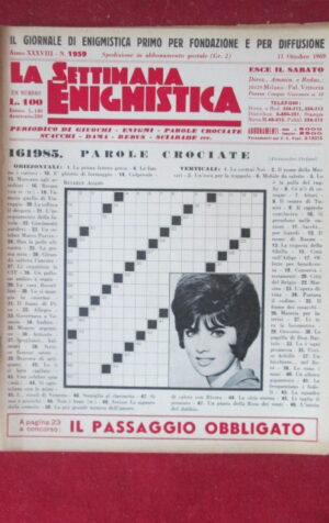 SETTIMANA ENIGMISTICA  1959 1969  [H064]1