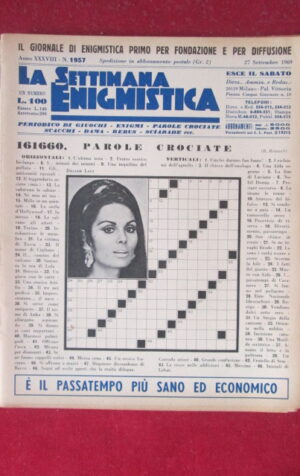 SETTIMANA ENIGMISTICA  1957 1969  [H064]1