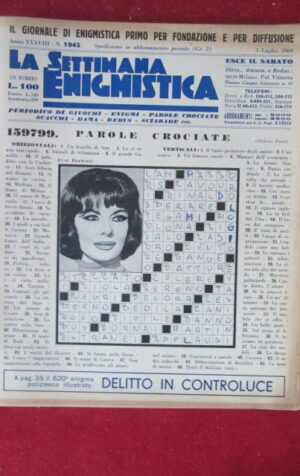 SETTIMANA ENIGMISTICA  1945 1969  [H064]1