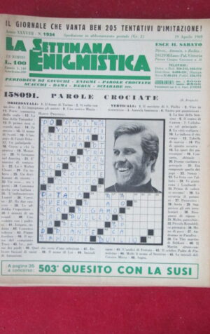 SETTIMANA ENIGMISTICA  1934 1969  [H064]1