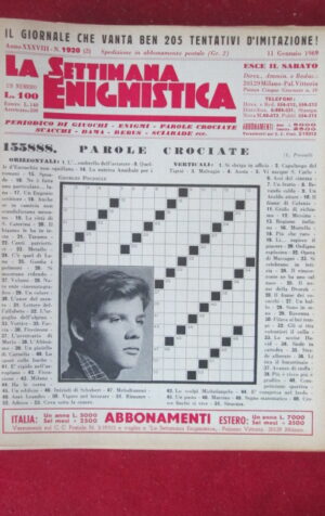 SETTIMANA ENIGMISTICA  1920 1969  [H064]1
