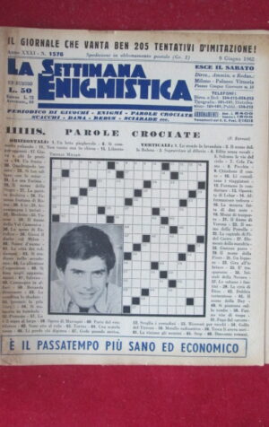 SETTIMANA ENIGMISTICA  1576 1962 THOMAS MILIAN [H064]1
